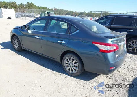 2015 Nissan Sentra Sv z USA, uszkodzony, nr VIN 3N1AB7AP2FY215402